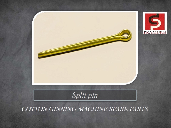 SPLIT PIN Roller Gin Machine